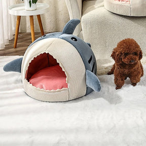 Cama Tiburón Mimoso para gatos y perros